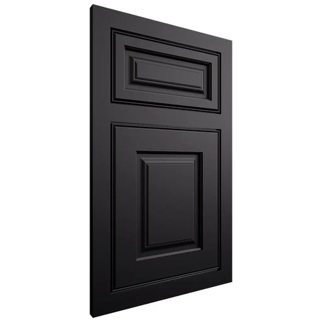 Shiloh Cabinetry Flush Inset Asherville Paintable Black Door