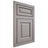 Shiloh Cabinetry Flush Inset Asherville Paintable Dovetail Gray Door