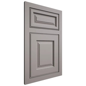 Shiloh Cabinetry Flush Inset Asherville Paintable Dovetail Gray Door