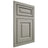 Shiloh Cabinetry Flush Inset Asherville Paintable Evergreen Fog Door