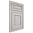 Shiloh Cabinetry Flush Inset Asherville Paintable Mindful Gray Door