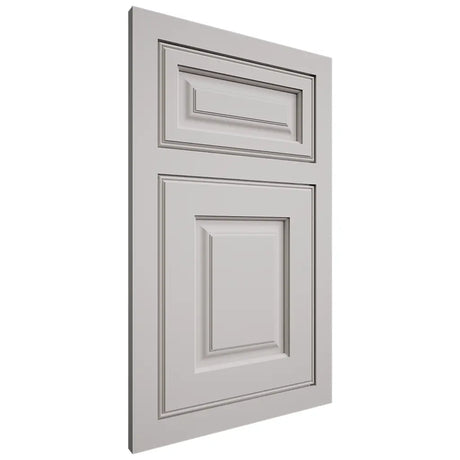 Shiloh Cabinetry Flush Inset Asherville Paintable Mindful Gray Door