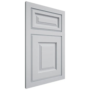 Shiloh Cabinetry Flush Inset Asherville Paintable Niebla Azul Door