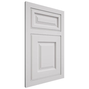 Shiloh Cabinetry Flush Inset Asherville Paintable Polar Door