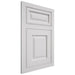 Shiloh Cabinetry Flush Inset Asherville Paintable Polar Door