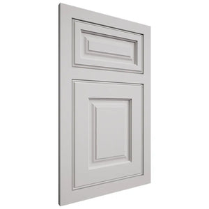 Shiloh Cabinetry Flush Inset Asherville Paintable Repose Gray Door