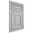 Shiloh Cabinetry Flush Inset Asherville Paintable Unusual Gray Door