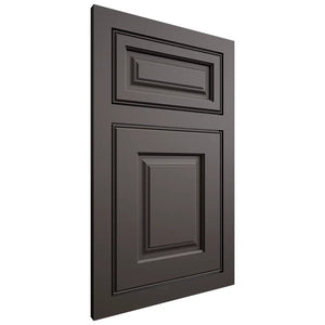 Shiloh Cabinetry Flush Inset Asherville Paintable Urbane Bronze Door