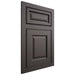 Shiloh Cabinetry Flush Inset Asherville Paintable Urbane Bronze Door