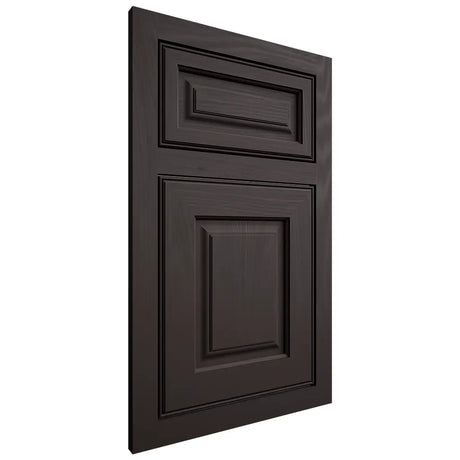 Shiloh Cabinetry Flush Inset Asherville Poplar Plain Cut Carbon Door