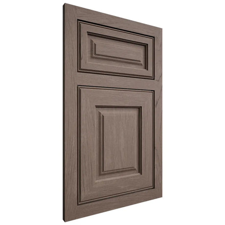 Shiloh Cabinetry Flush Inset Asherville Poplar Plain Cut River Rock Door