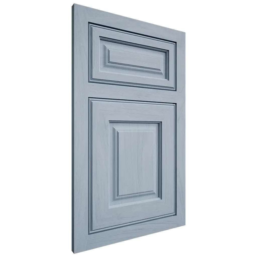 Shiloh Cabinetry Flush Inset Asherville Poplar Plain Cut Sky Door