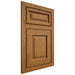 Shiloh Cabinetry Flush Inset Asherville Red Oak Plain Cut Autumn Door