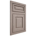 Shiloh Cabinetry Flush Inset Asherville Red Oak Plain Cut Sterling Door