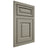 Shiloh Cabinetry Flush Inset Asherville Red Oak Plain Cut Thyme Door