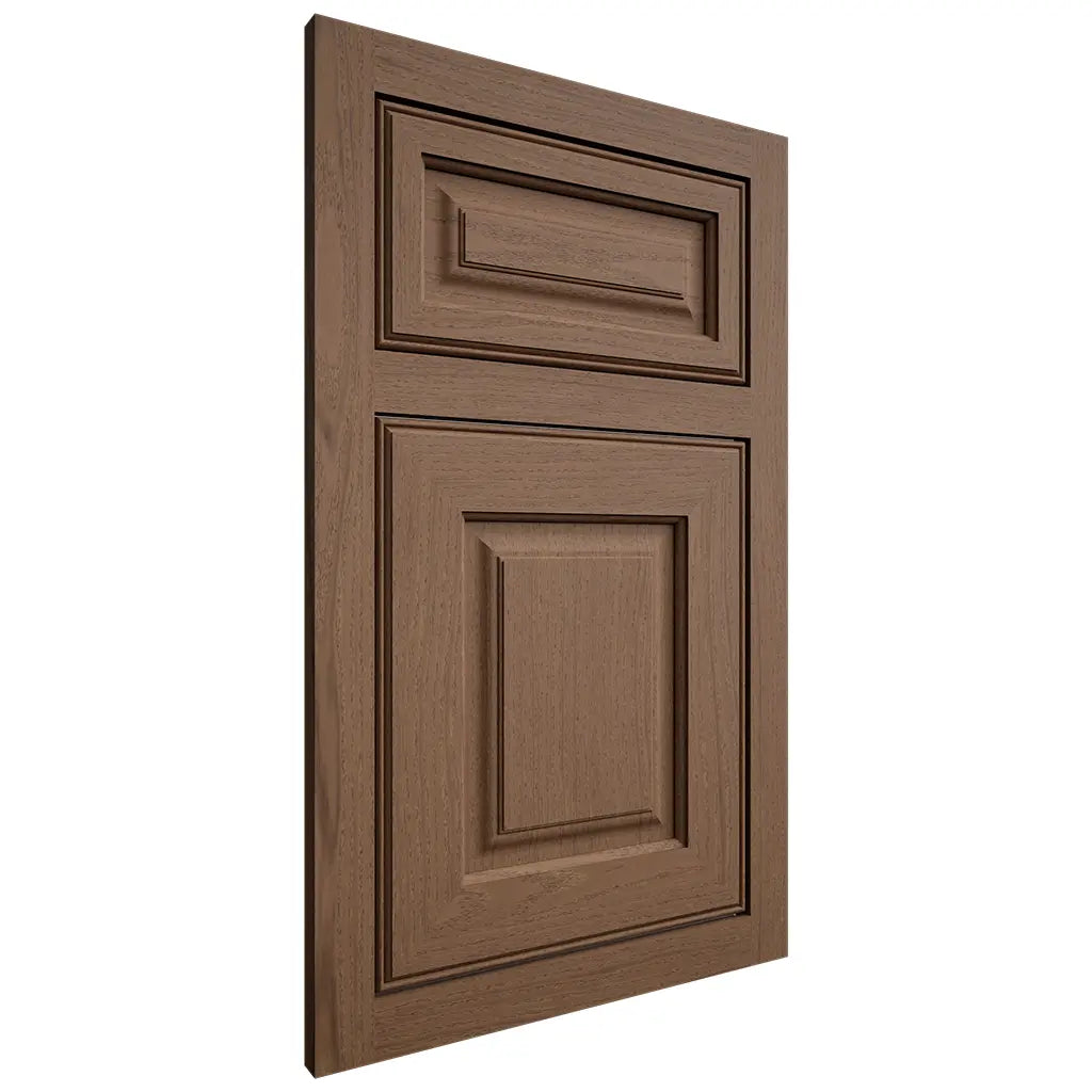 Shiloh Cabinetry Flush Inset Asherville White Oak Plain Cut Autumn Door