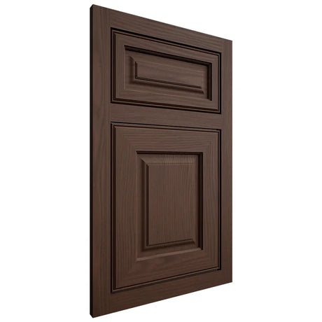 Shiloh Cabinetry Flush Inset Asherville White Oak Plain Cut Braun Door