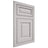 Shiloh Cabinetry Flush Inset Asherville White Oak Plain Cut Cotton Door