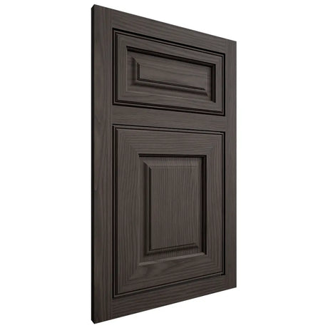 Shiloh Cabinetry Flush Inset Asherville White Oak Plain Cut Creekside Door