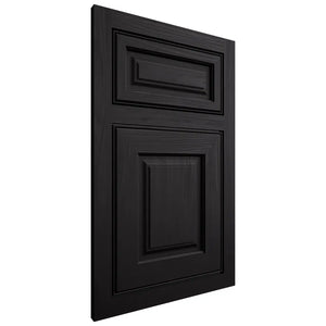 Shiloh Cabinetry Flush Inset Asherville White Oak Plain Cut Espresso Door