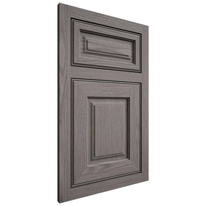 Shiloh Cabinetry Flush Inset Asherville White Oak Plain Cut Flagstone Door