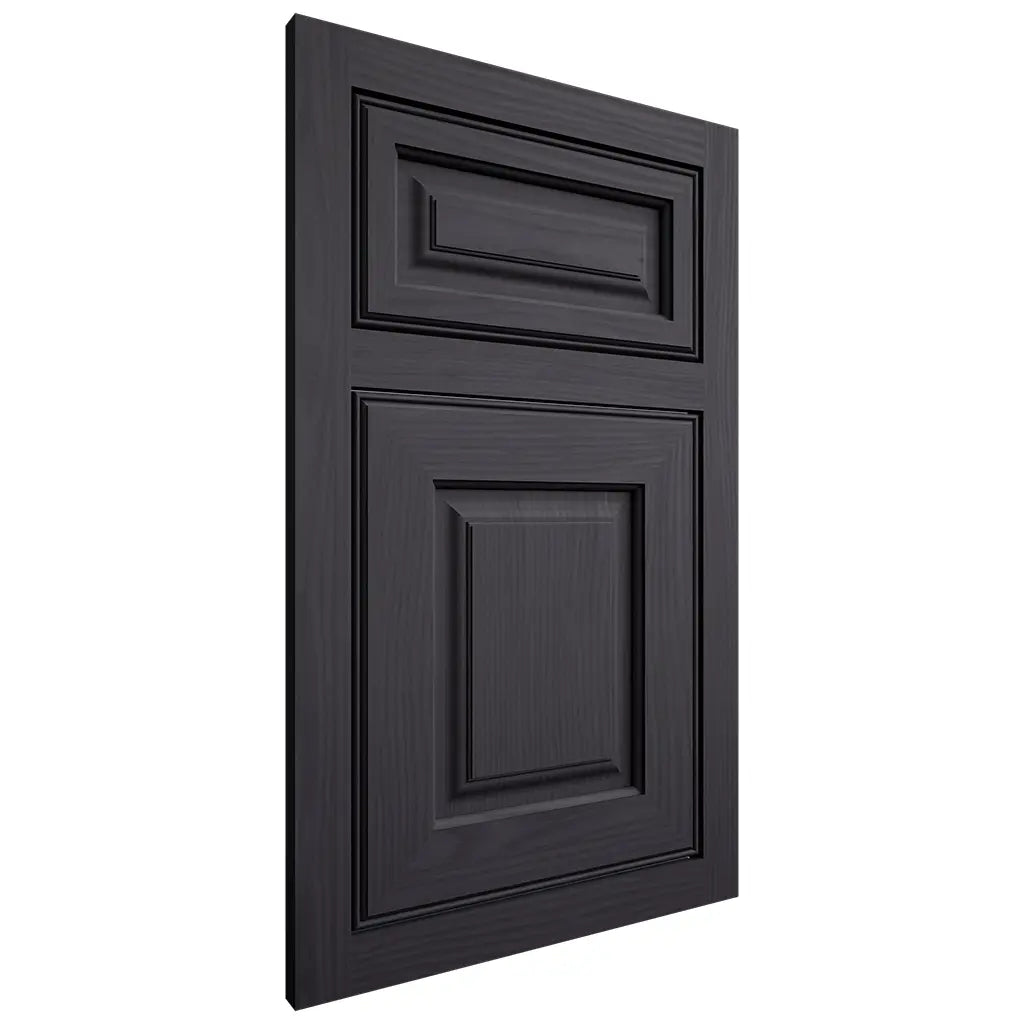 Shiloh Cabinetry Flush Inset Asherville White Oak Plain Cut Harbor Door