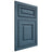 Shiloh Cabinetry Flush Inset Asherville White Oak Plain Cut Hudson Door