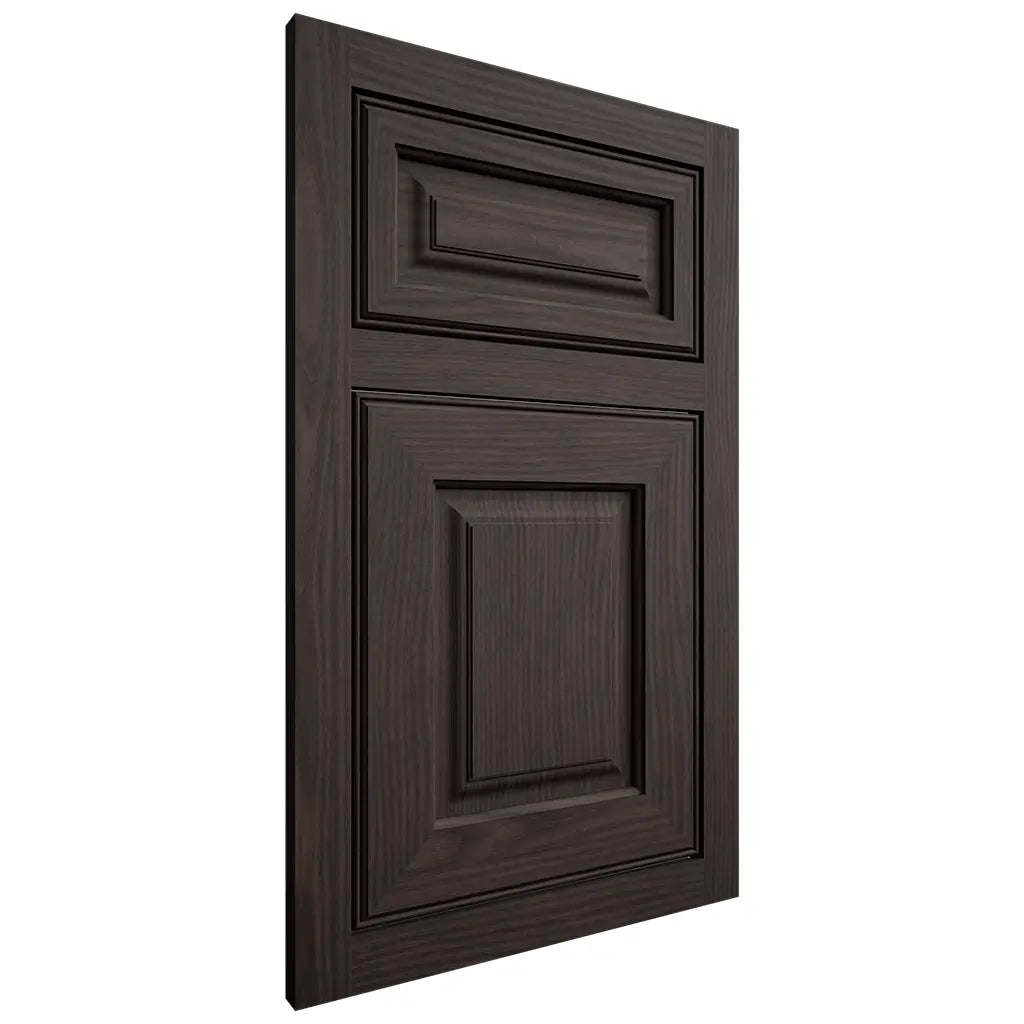 Shiloh Cabinetry Flush Inset Asherville White Oak Plain Cut Morel Door