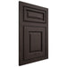 Shiloh Cabinetry Flush Inset Asherville White Oak Plain Cut Morel Door