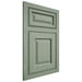 Shiloh Cabinetry Flush Inset Asherville White Oak Plain Cut Moss Door