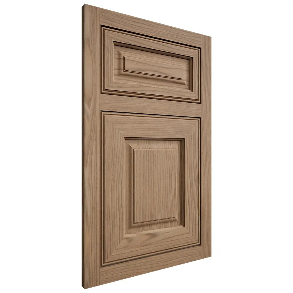 Shiloh Cabinetry Flush Inset Asherville White Oak Plain Cut Natural Door