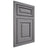 Shiloh Cabinetry Flush Inset Asherville White Oak Plain Cut Sterling Door