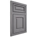 Shiloh Cabinetry Flush Inset Asherville White Oak Plain Cut Sterling Door