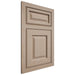 Shiloh Cabinetry Flush Inset Asherville White Oak Plain Cut Straw Door