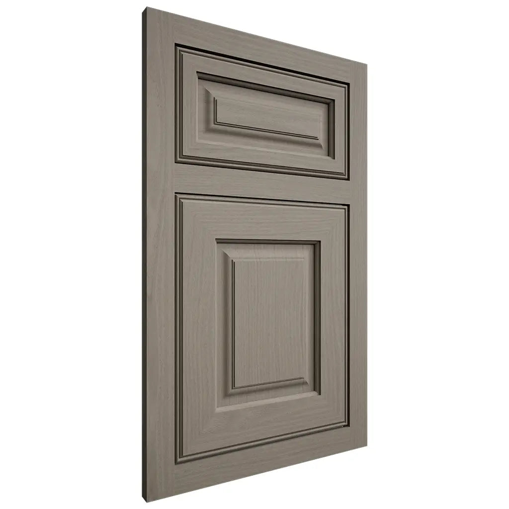 Shiloh Cabinetry Flush Inset Asherville White Oak Plain Cut Thyme Door