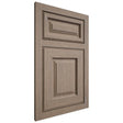 Shiloh Cabinetry Flush Inset Asherville White Oak Quarter Sawn Almond Door