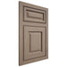 Shiloh Cabinetry Flush Inset Asherville White Oak Quarter Sawn Almond Door