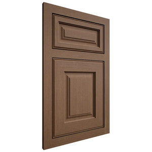 Shiloh Cabinetry Flush Inset Asherville White Oak Quarter Sawn Autumn Door