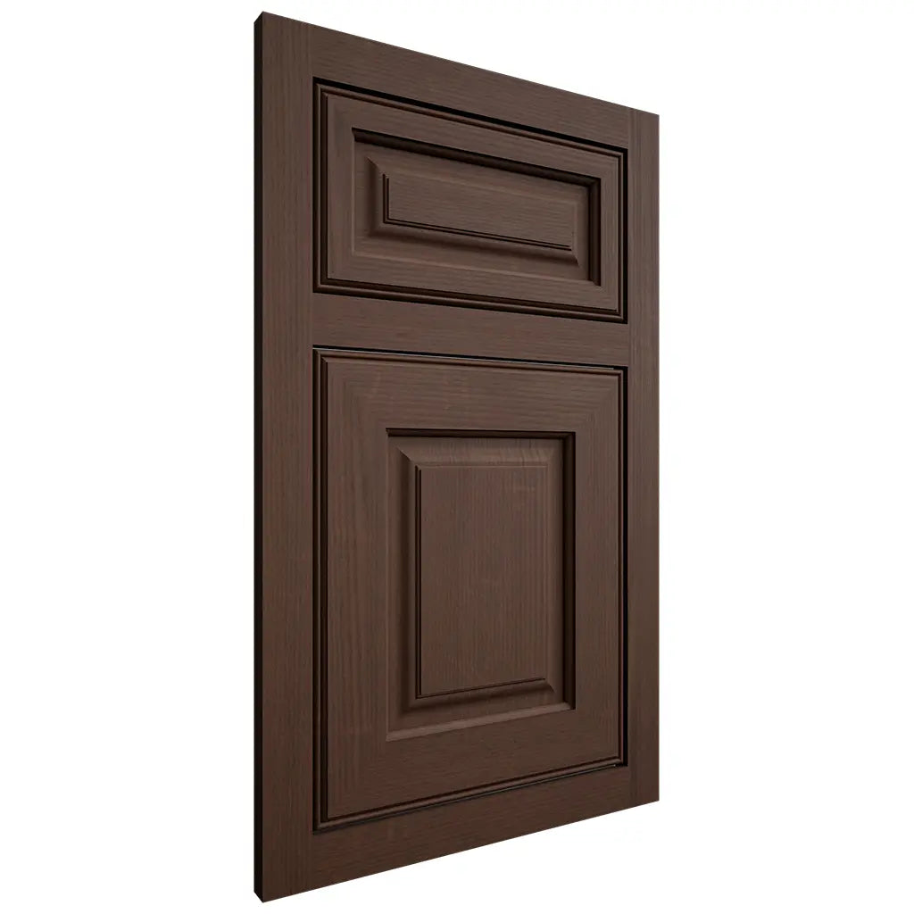 Shiloh Cabinetry Flush Inset Asherville White Oak Quarter Sawn Braun Door