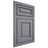 Shiloh Cabinetry Flush Inset Asherville White Oak Quarter Sawn Cadet Door