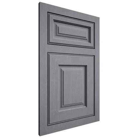 Shiloh Cabinetry Flush Inset Asherville White Oak Quarter Sawn Cadet Door