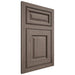 Shiloh Cabinetry Flush Inset Asherville White Oak Quarter Sawn Clay Door