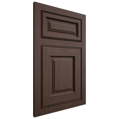 Shiloh Cabinetry Flush Inset Asherville White Oak Quarter Sawn Dusk Door