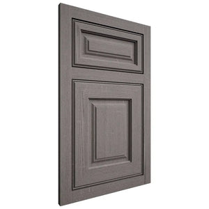 Shiloh Cabinetry Flush Inset Asherville White Oak Quarter Sawn Flagstone Door