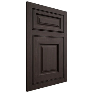 Shiloh Cabinetry Flush Inset Asherville White Oak Quarter Sawn Morel Door