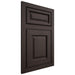 Shiloh Cabinetry Flush Inset Asherville White Oak Quarter Sawn Morel Door