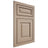 Shiloh Cabinetry Flush Inset Asherville White Oak Quarter Sawn Straw Door