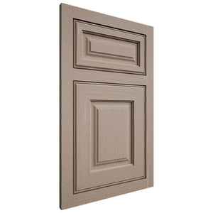 Shiloh Cabinetry Flush Inset Asherville White Oak Quarter Sawn Whitewash Door