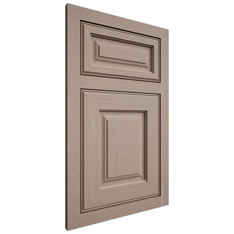 Shiloh Cabinetry Flush Inset Asherville White Oak Quarter Sawn Whitewash Door