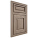 Shiloh Cabinetry Flush Inset Asherville White Oak Rift Cut Almond Door